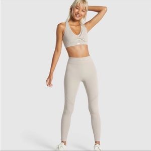 Gymshark x Whitney Simmons Mink Mesh Leggings - Size Medium